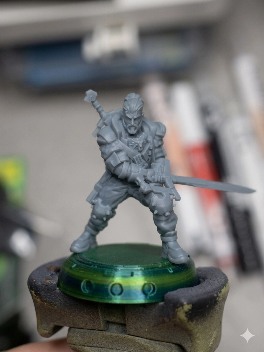 3D tlač modelu Cybergerald